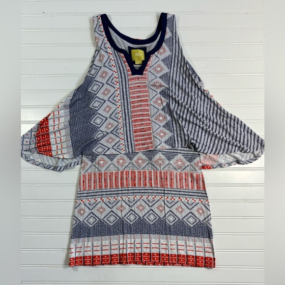 Anthropologie Maeve Davina Dress Sleeveless Indie vibrant Jersey Size XS - Picture 10 of 16